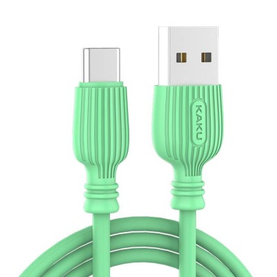 Kaku 40pcs/pot 5 Color Tpe Durable 3.2a Quick Charging Cable With Micro Type C For Iphone Interface Usb Cable