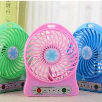 hot sale ac/dc battery operated rechargeable charger electric table box fan emergency box fan