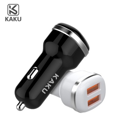 China mobile new accessories car-charger 2.4 a 2 port usb dual car charger for iphone huawei