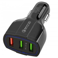 Wholesale qc3.0 12v 2.1a usb car charger for iphone iPad Samsung Tablet