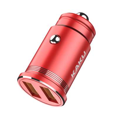 Fast Charging Adapter 2.1A/3.1A 10W/15W Dual USB Ports Mini Car Charger for Iphone samsung huawei