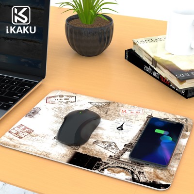 KAKU Wholesale universal smart charger plates qi wireless charging charger mouse pad